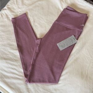 New Kyodan Yoga High-Rise Slimming Leggings in Heathered Mauve